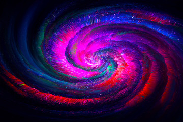 Wall Mural - space bright fantasy abstract background