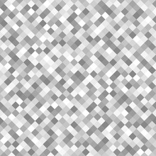 Gray Diamond Pattern. Seamless Vector