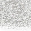 Icing, powdered, confectioners or caster sugar pile from top view