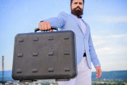hipster briefcase