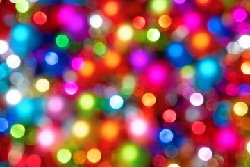 Wall Mural - Defocused ligths