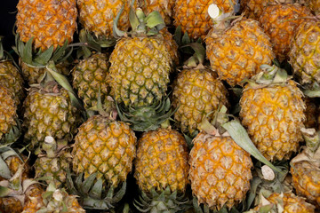 Wall Mural - Pineapple Close up