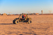 © olyasolodenko - Safari trip through egyptian desert driving buggy cars