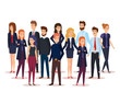 © Gstudio - group of business people avatars characters