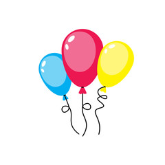 Wall Mural - ballon colections logo