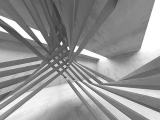 Abstract geometric concrete architecture background