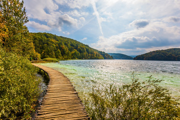 Sticker - Plitvice Lakes in Croatia