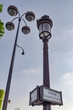 Street lamps on Champs Elysee