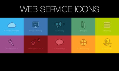 Web Service Icons