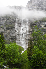  wodospad w Lauterbrunnen