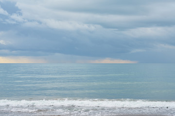  Sea and sky background