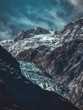 Dramatic view of Franz Josef Glacier