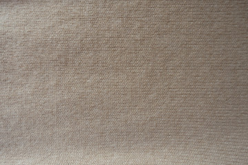 Wall Mural - Simple handmade beige knitted fabric from above