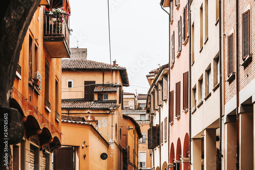 Fotografie, Obraz Street view of Buildings around Bologna, Italy