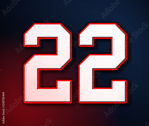 22 jersey number
