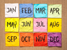 Sticky Notes Calendar