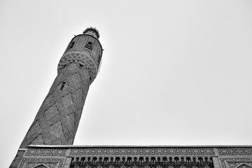 Wall Mural - Minaret of Saint Petersburg Mosque.