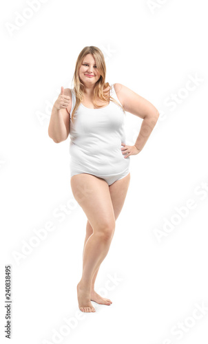 plus size ladies in underwear