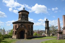 The Necropolis Is A Victorian Graveyard In Glasgow, Scotland
