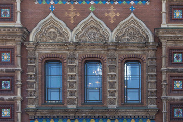 Wall Mural - Russian church windows