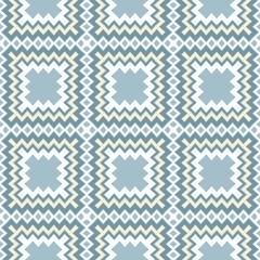  Cyclical Pattern of Geometric Shapes. Seamless Vector Illustration. For the Interior Design, Wallpaper, Printing, Textile Industry, Scrapbook Paper.