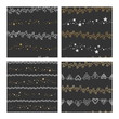 © biblebox - Beautiful seamless Christmas and winter patterns, drawn by hand. Many festive elements and patterns. Vector graphics and illustration.