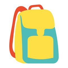 Wall Mural - school backpack supply