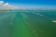 Beautiful Biscayne Bay miami Florida shot with polarizer filter