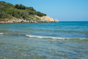 Canvas Print - Spiaggia di Spartaia - Isola d'Elba