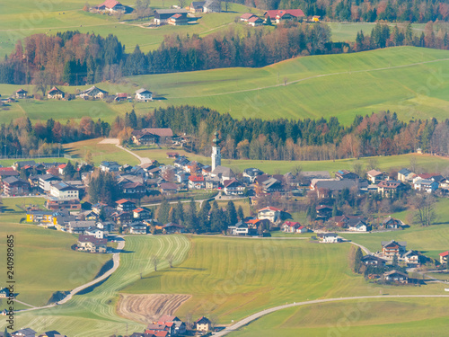 Zdjęcie XXL Dof Faistenau na Ziemi Salzburskiej jesienią