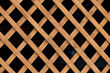 lattice wooden walls