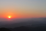 Fototapeta Góry - sunset in the mountains