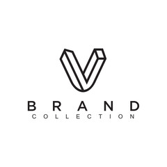 Poster - Unique modern creative minimal fashion brands black and white color N initial based letter icon logo. - Vector