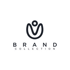 Poster - Unique modern creative minimal fashion brands black and white color N initial based letter icon logo. - Vector