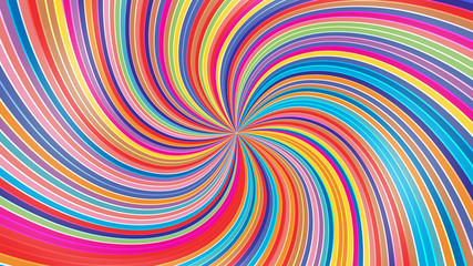 Wall Mural - Swirling radial vortex background