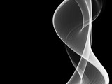 Fototapeta Dmuchawce - Abstract Black And White Wave Design 