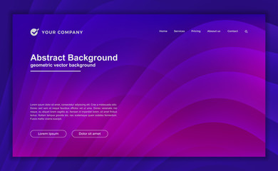 Wall Mural - trendy abstract purple background for your landing page design. minimal background for for your webs