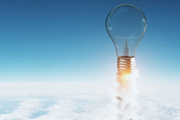 Wall Mural - startup and innovation concept