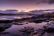 Beautiful Seascape And Sunset On The Isle Of Skye 