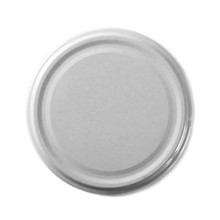 Juice Bottle Lid Isolated On White Background, Top View