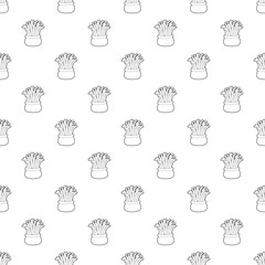 Sticker - Coral pattern vector seamless repeating for any web design