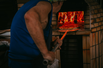 Wall Mural - Pizza Home Made