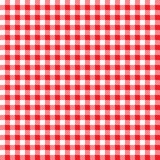 Fototapeta  - Tablecloth for classic red checkered kitchen or picnic table,seamless,pattern.Vector illustrator.