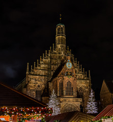 Wall Mural - old cathedral in Nuremberg