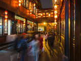 Fototapeta Zwierzęta - Chengdu, Sichuan, China: Jinli ancient street, night scene