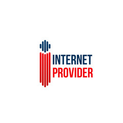 Fototapete - Internet provider sign