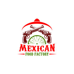 Poster - Mexican food factory sign