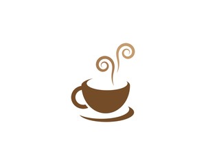 Canvas Print - Coffee cup Logo