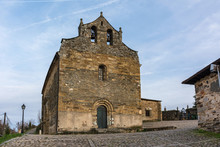 Church Of Santiago Apóstol - XII-XIII Centuries In Villafranca Del Bierzo (Leon, Spain)