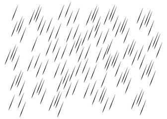 rain transparent background. water drops rainfall vector pattern